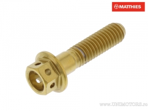 Καπάκι εξαγώνου παξιμαδιού Pro Bolt M6 x 1,00 x 25 mm inox A4 Racing χρυσαφί - JM