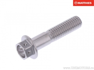 Καπάκι με εξάγωνο βίδα Pro Bolt M8 x 1.25 x 35 mm από ανοξείδωτο ατσάλι A4 σε ασημί
