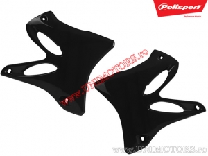 Καπάκι ψυγείου μαύρο - Yamaha YZ 125 / YZ 250 2T ('02-'14) - Polisport