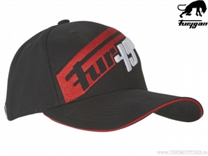 Καπέλο casual Furygan Casquette Lap Black-Red (μαύρο-κόκκινο) - Furygan