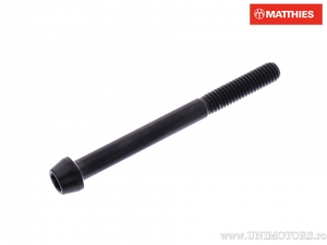 Κονικό καπάκι βίδας Pro Bolt M6 x 1.00 x 60 mm μαύρο τιτάνιο - JM