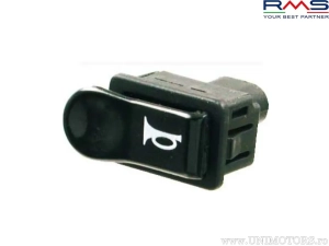 Κουμπί κόρνας - Gilera Typhoon / Piaggio Zip / NRG / NRG mc2 / NTT / Quartz / Typhoon (μαύρο) - (RMS)