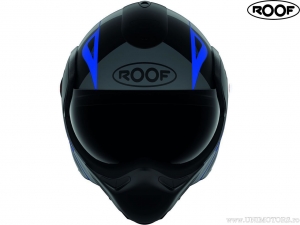 Κράνος μοτοσικλέτας Roof New Boxxer Viper Matt Black-Blue (μαύρο-μπλε ματ) - Roof