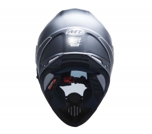 Κράνος off-road μοτοσικλέτας MT Synchrony Duo Sport μαύρο ματ με ζελατίνα (ενσωματω�