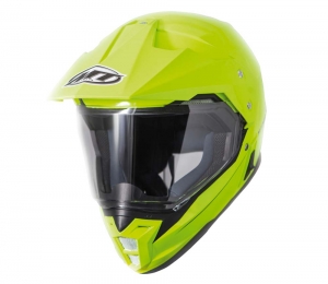 Κράνος off-road MT Synchrony Duo Sport φωτεινό κίτρινο με γυαλιά ηλίου (ενσωματωμέν�