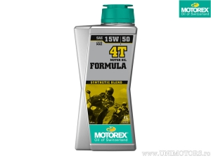 Λάδι Motorex Formula 4T - ημισυνθετικό 15W50 1L