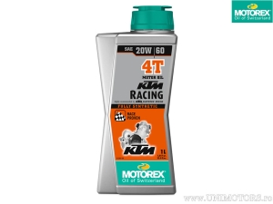 Λάδι Motorex KTM Racing 4T - πλήρως συνθετικό 20W60 1L