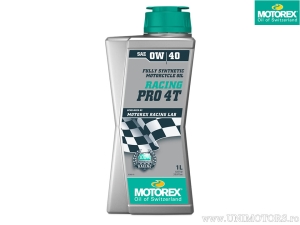 Λάδι Motorex RACING PRO - 100% συνθετικό 0W40 4T 1L - Motorex