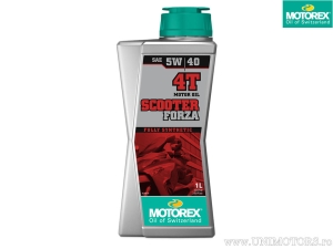 Λάδι Motorex Scooter Forza 4T - πλήρως συνθετικό 5W40 1L