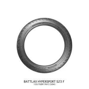 Λάστιχο (καουτσούκ) Bridgestone Battlax Hypersport S23 120/70 ZR17 58W TL - Bridgestone