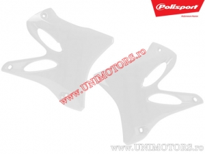 Λευκά καλύμματα ψυγείου - Yamaha YZ 125 / YZ 250 2T ('02-'14) - Polisport