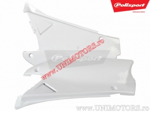 Λευκά πλαϊνά καλύμματα - Honda CR 125 R / CR 250 R ('00-'01) - Polisport