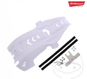 Λευκή πλαστική προστασία κινητήρα Polisport - KTM EXC 250 TPI ('18-'19) / KTM EXC 250 TPI Sixdays 