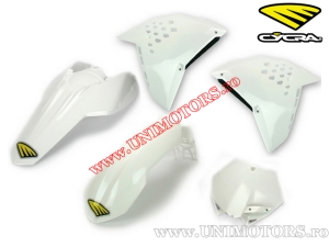 Λευκό σετ πλαστικών Powerflow - KTM EXC / EXC-F / SX / SX-F ('08-'11) - (Cycra)