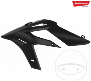 Μαύρη κάλυψη ψυγείου Polisport - Beta Xtrainer 250 2T Oilmix ('17-'19) / Beta Xtrainer 300 2T ('15-'17) - JM