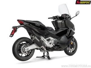 Μαύρος εξάτμιση Slip-On Line - HONDA NSS 750 ABS Forza DCT ('21-'25) / X-ADV 750 ABS DCT ('21-'25) (E-Mark) - Akra
