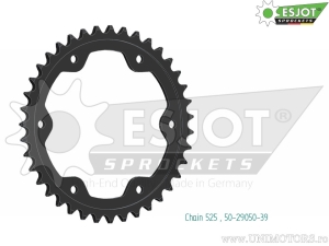 Μαύρος πίσω γρανάζι Esjot - 39 δόντια (βήμα 525) - KTM Super Duke 1290 GT LC8 ABS - Euro5 / 1290 R LC