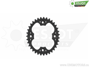 Μαύρος πίσω πίνακας Esjot - 35 δόντια (βήμα 520) - KTM Mini Adventure 50 Junior / SX Quad 450 - 505 /