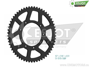Μαύρος πίσω πίρονος Esjot - 58 δόντια (βήμα 428) - Fantic Enduro 200 ER Competzione / Motard 125 M Ca