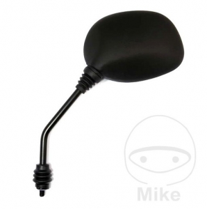 Μαύρο αριστερό καθρέφτη M8 mm - Piaggio NRG 50 / NTT 50 / Storm 50 / TPH 125 / TPH 50 / TPH 80 - JM