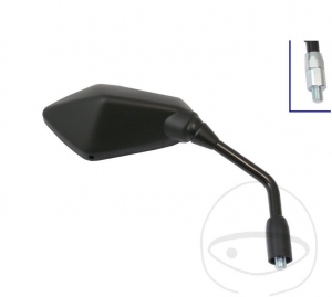 Μαύρο δεξί καθρέπτη M10 mm - Kawasaki Z 1000 D / Z 1000 E ABS / Z 1000 E Black Edition ABS / Z 1000 E Special E