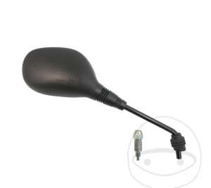 Μαύρο δεξί καθρέπτη M10 mm - Piaggio Carnaby 125 ('07-'11) / Carnaby 200 ('07) / Carnaby 250 ie ('09-'10) - JM