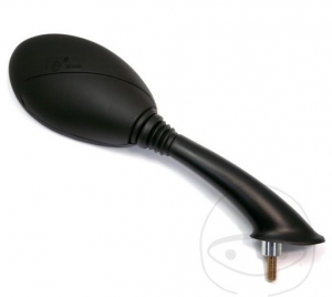Μαύρο δεξί καθρέπτη M8 mm - Derbi Boulevard 50 / Boulevard 125 / Piaggio Fly 50 2T / Fly 50 4T 2V / Fly 100 / F