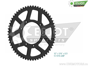 Μαύρο πίσω γρανάζι Esjot - 60 δόντια (βήμα 428) - Fantic Motard 125 MR Competizione / 200 M Casa - MR