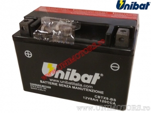 Μπαταρία μοτοσικλέτας 12V 8AH - "Χωρίς Συντήρηση" (CBTX9-BS) - Unibat