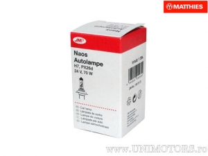 Μπεκ H7 PX26d JMP Naos 24V 70W - JM