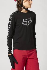 Μπλούζα παιδική μοτοσυκλέτας FOX - YTH RANGER DR LS JRSY [BLK]: Μέγεθος - YS