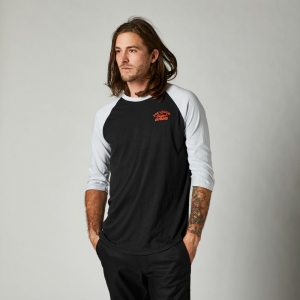 Μπλούζα casual Original Speed μανίκι 3/4 Raglan [Μαύρο]: Μέγεθος - L