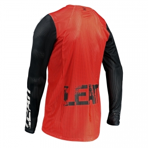 Μπλούζα enduro / cross Leatt - Moto 4.5 X-Flow κόκκινο: Μέγεθος - M