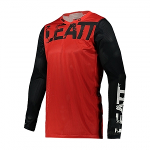 Μπλούζα enduro / cross Leatt - Moto 4.5 X-Flow κόκκινο: Μέγεθος - M