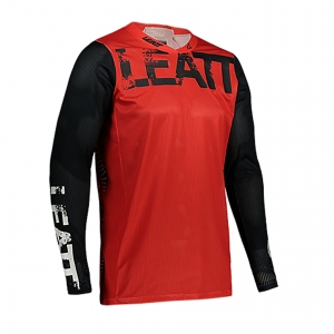 Μπλούζα enduro / cross Leatt - Moto 4.5 X-Flow κόκκινο: Μέγεθος - M