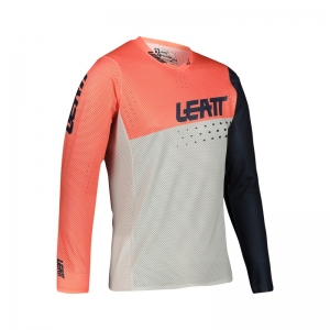 Μπλούζα MTB Gravity 4.0 V22 κοραλί: Μέγεθος - XL