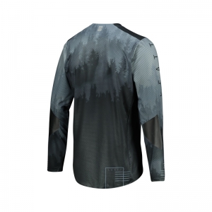 Μπλούζα MTB Gravity 4.0 V22 μαύρη: Μέγεθος - S
