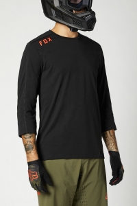 Μπλούζα MTB Ranger DR μανίκι 3/4 [Μαύρο]: Μέγεθος - XL