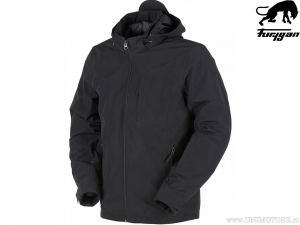 Μπουφάν μοτοσικλέτας με κουκούλα Furygan London Evo Black (μαύρο) - Furygan