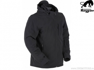 Μπουφάν μοτοσικλέτας με κουκούλα Furygan London Evo Black (μαύρο) - Furygan