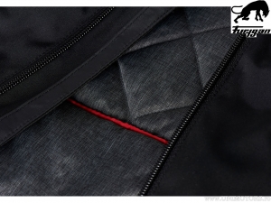 Μπουφάν μοτοσικλέτας με κουκούλα Furygan London Evo Black (μαύρο) - Furygan