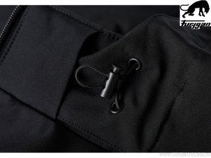 Μπουφάν μοτοσικλέτας με κουκούλα Furygan London Evo Black (μαύρο) - Furygan