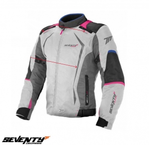Μπουφάν (σακάκι) μοτοσικλέτας γυναικών Racing Seventy καλοκαίρι/χειμώνας μο�