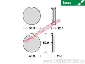Μπροστινά φρένα - MCB70 οργανικά - Lucas TRW