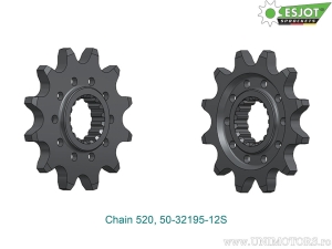 Μπροστινό πινιόν Esjot - 12 δόντια (βήμα 520) - Sherco SE 250 R / SE 250 R 2T Racing / SE 300 R 2T / SE