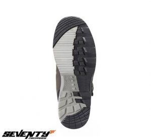 Μπότες μοτοσικλέτας Adventure (Touring) Unisex μοντέλο Seventy SD-BA5 χρώμα: καφέ - Καφέ, 