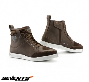 Μπότες μοτοσικλέτας Urban Unisex Seventy μοντέλο SD-BC7 χρώμα: καφέ