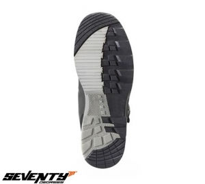 Μπότες (μπότες) μοτοσικλέτας Adventure (Touring) Unisex μοντέλο Seventy SD-BA5 χρώμα: μαύ