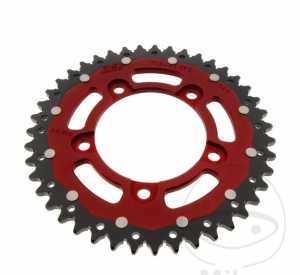 Πίνακας πίσω διπλός ZF - 43 δόντια (βήμα 525) - Aprilia RSV4 1000 R APRC - RF Racing Factory ABS - RF