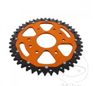 Πίνακας πίσω διπλός ZF - 45 δόντια (βήμα 520) - KTM RC 200 ABS / RC 390 ABS - Euro5 - R ABS / Husqvar